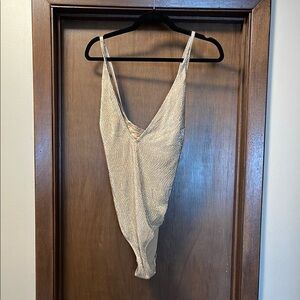 Gold Metallic H&M Swimsuit